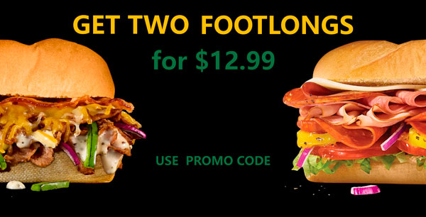 I discovered a forgotten Subway code for a footlong discount